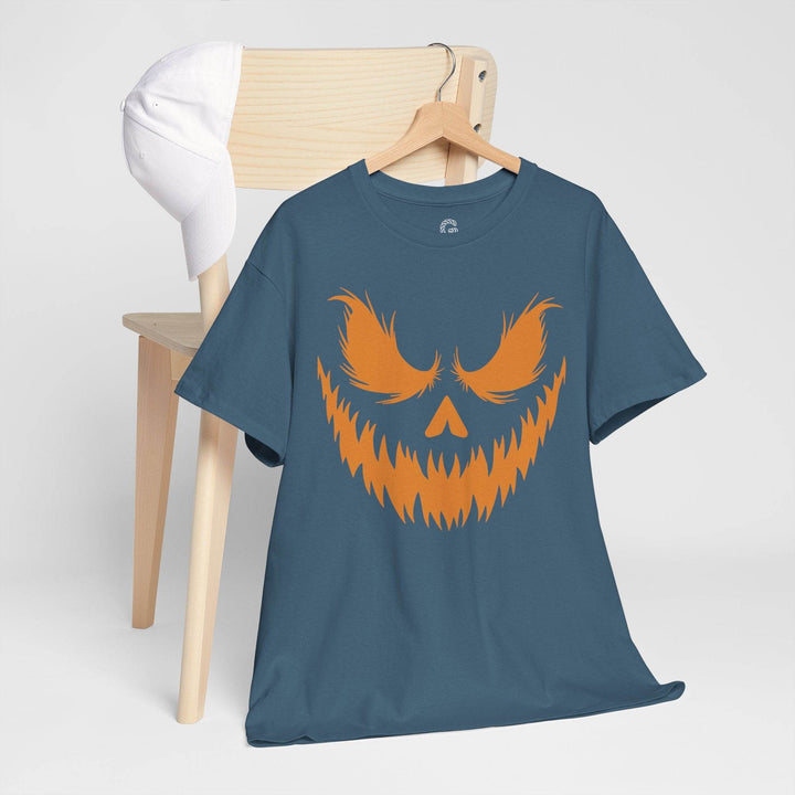 Creepy Jack O Lantern Tee - Edgy Halloween Shirt - Gutsy Garb