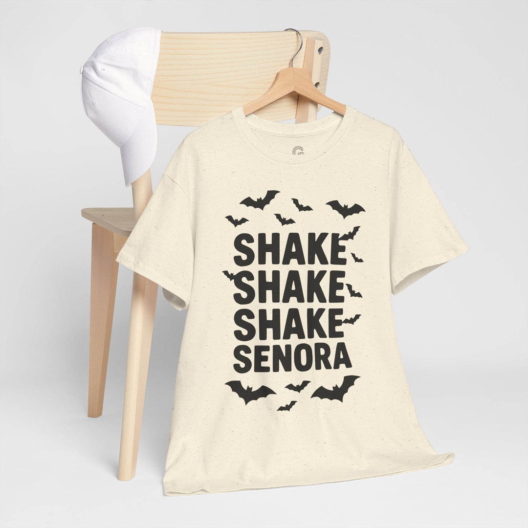 Shake Senora Halloween Shirt with Bats - Gutsy Garb