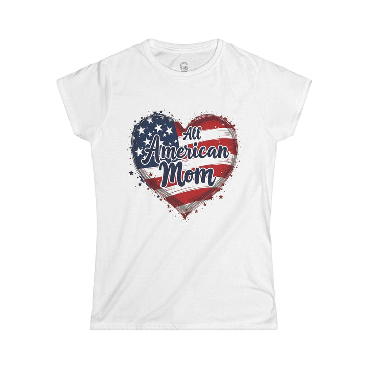 All American Mom Shirt for Women - Patriotic Tee - Gutsy Garb