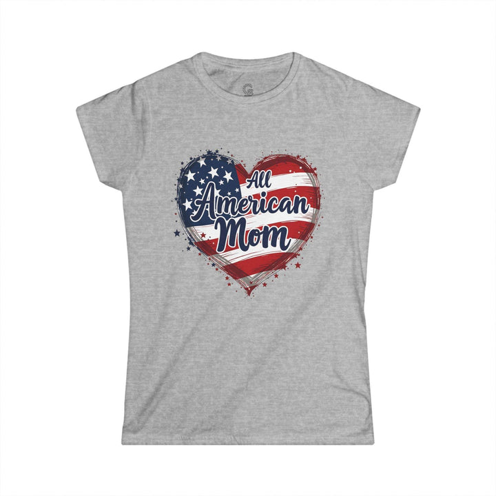 All American Mom Shirt for Women - Patriotic Tee - Gutsy Garb