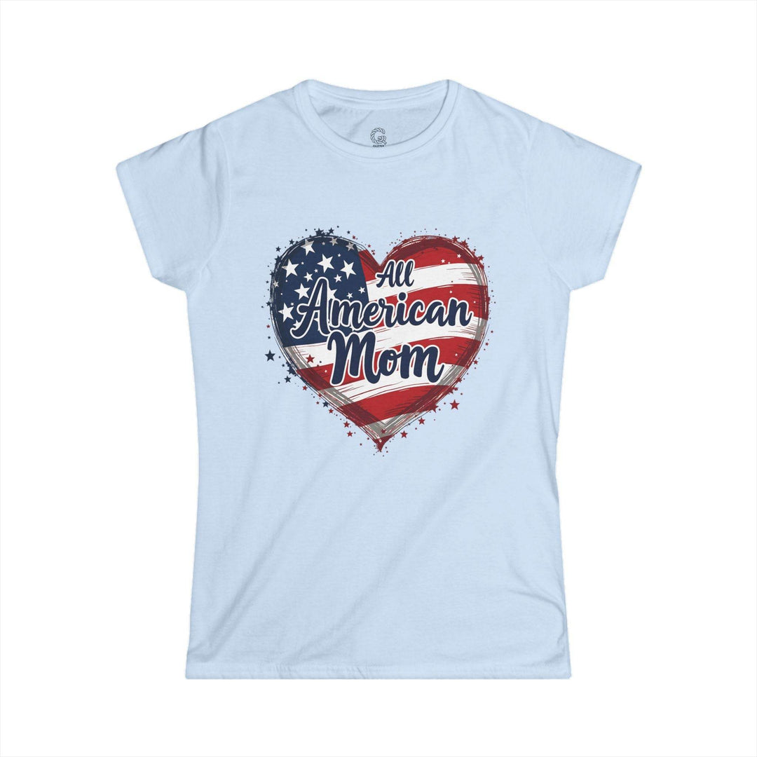 All American Mom Shirt for Women - Patriotic Tee - Gutsy Garb