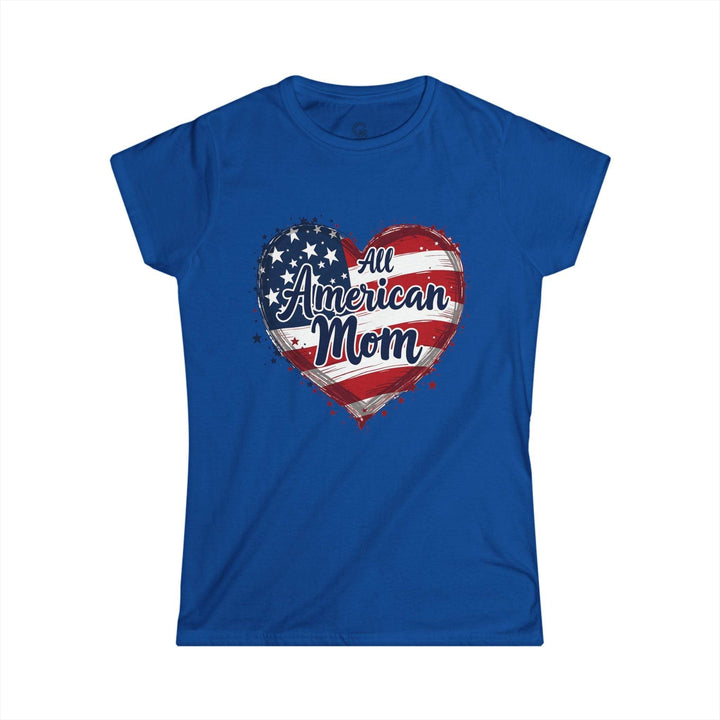 All American Mom Shirt for Women - Patriotic Tee - Gutsy Garb