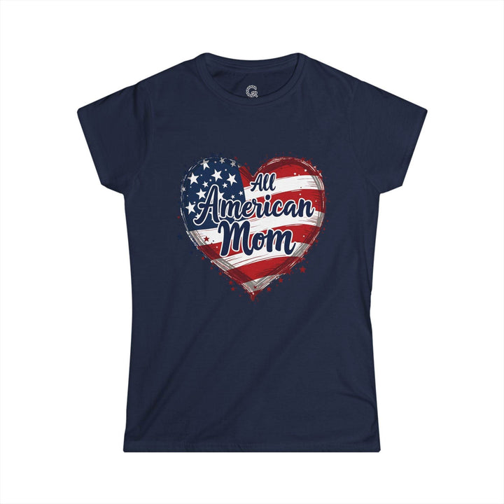 All American Mom Shirt for Women - Patriotic Tee - Gutsy Garb