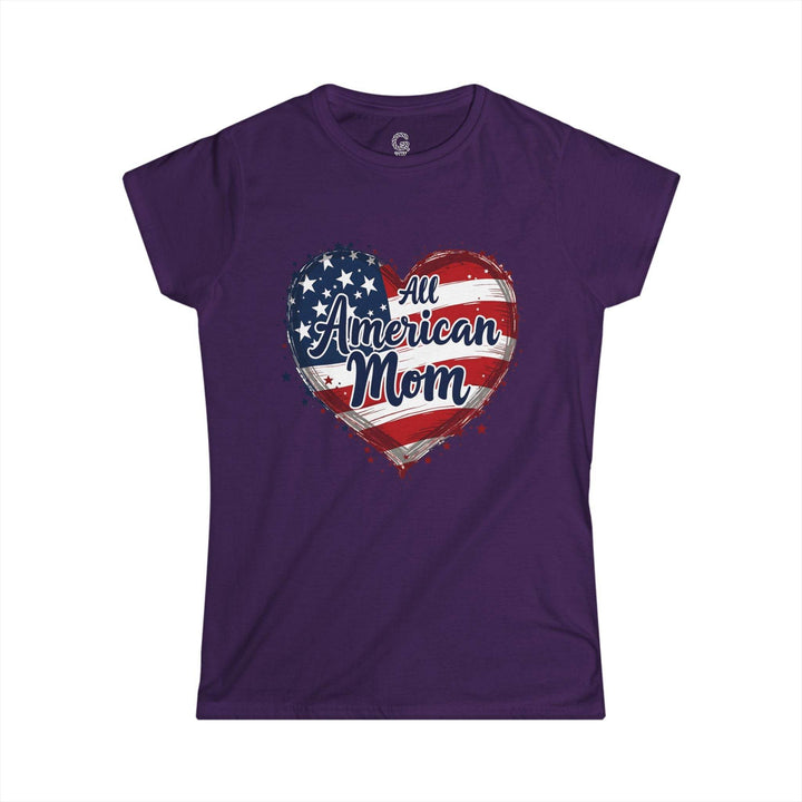All American Mom Shirt for Women - Patriotic Tee - Gutsy Garb