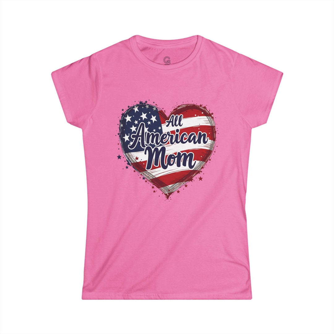 All American Mom Shirt for Women - Patriotic Tee - Gutsy Garb
