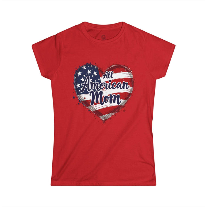 All American Mom Shirt for Women - Patriotic Tee - Gutsy Garb