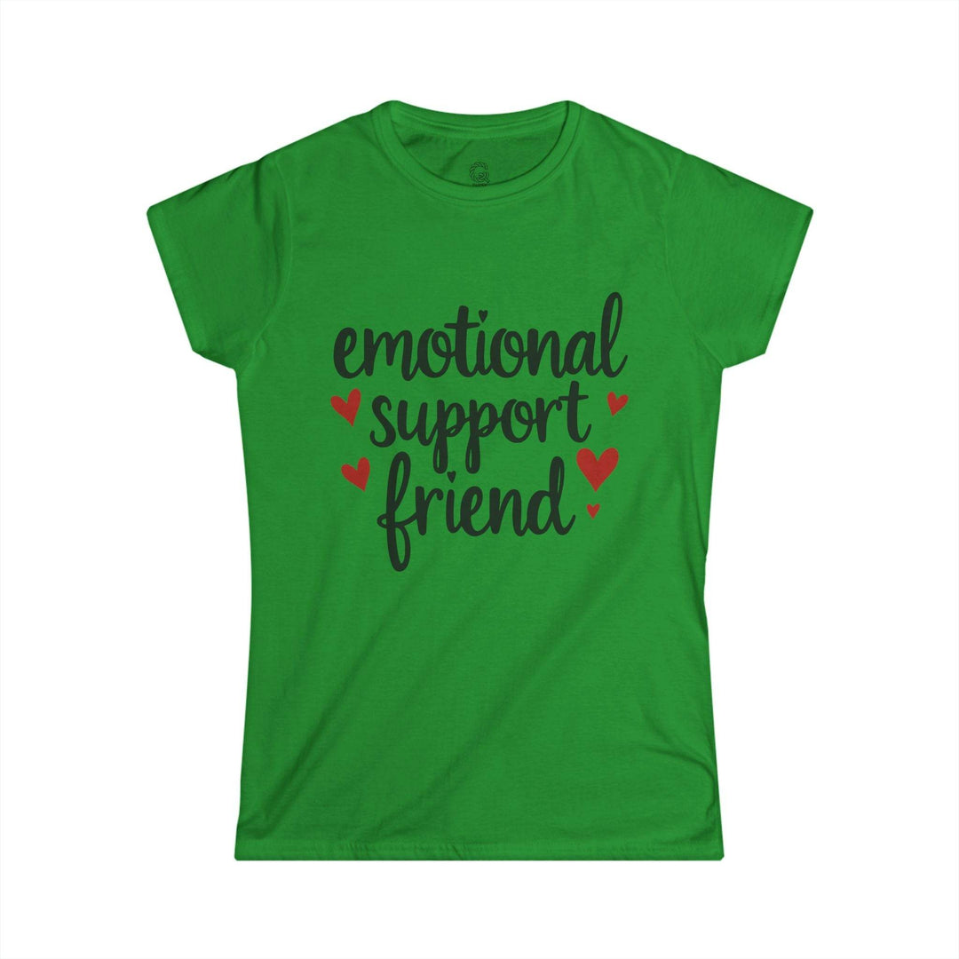 Emotional Support Friend T-Shirt with Hearts - Gutsy Garb