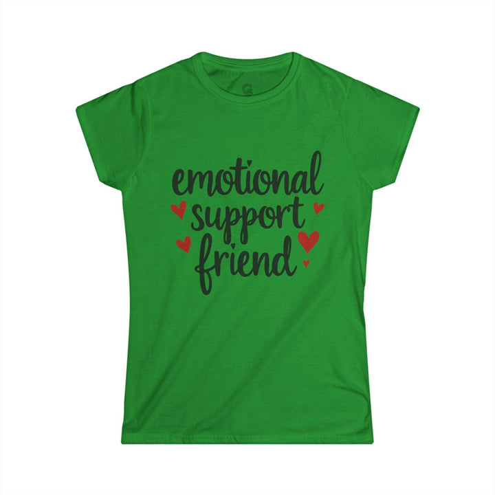 Emotional Support Friend T-Shirt with Hearts - Gutsy Garb
