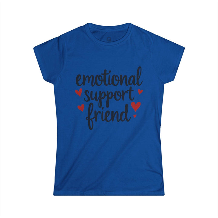 Emotional Support Friend T-Shirt with Hearts - Gutsy Garb