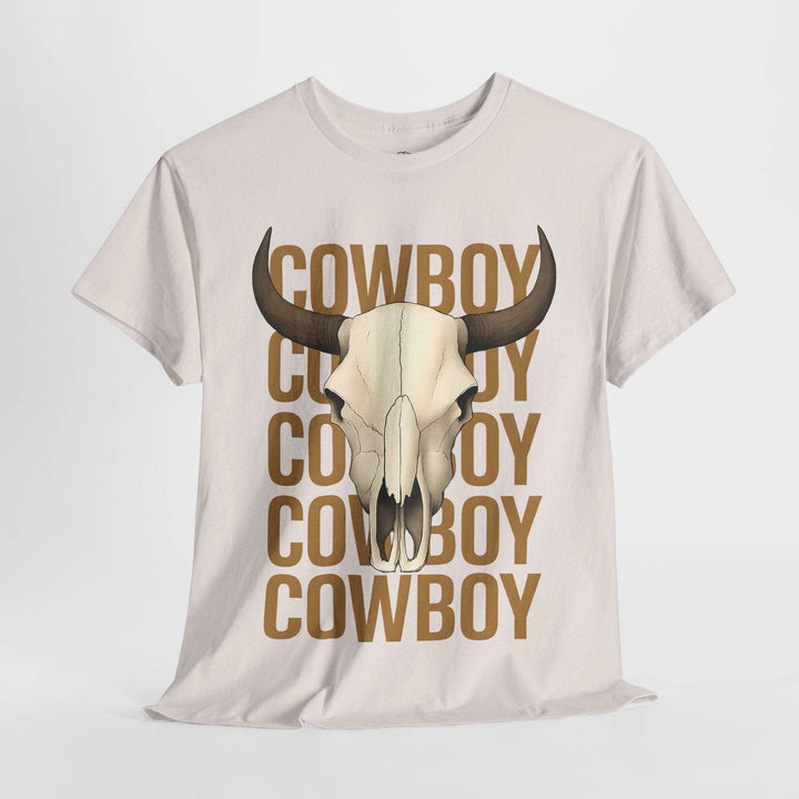 Bold Cowboy Skull Shirt - Edgy Western Tee - Gutsy Garb