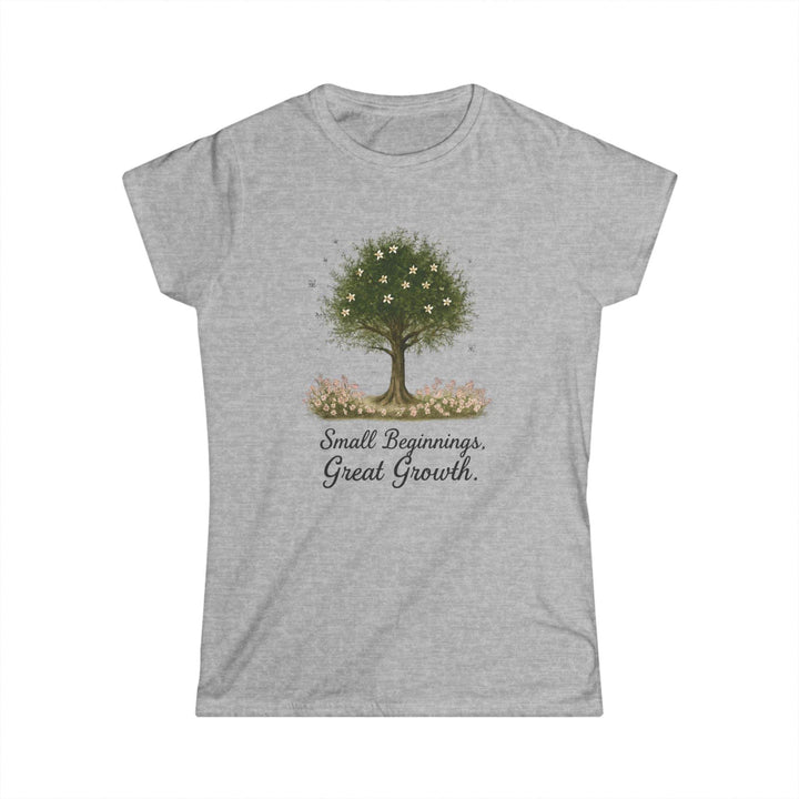 Growth Inspiration Tee for Women - Bold Confidence - Gutsy Garb