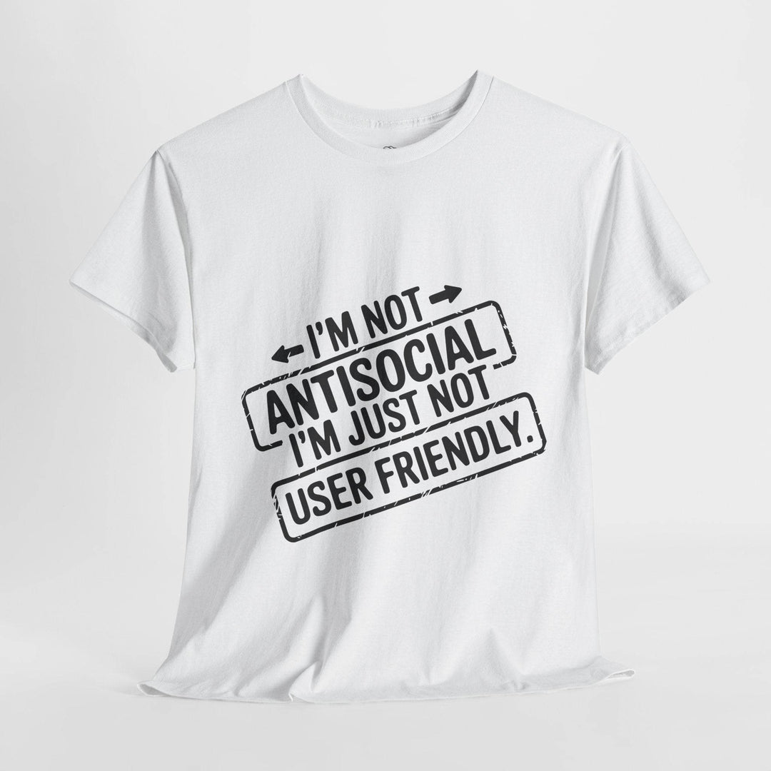 Introvert Graphic Tee - Antisocial User Friendly Shirt - Gutsy Garb