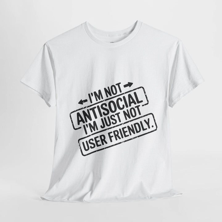Introvert Graphic Tee - Antisocial User Friendly Shirt - Gutsy Garb