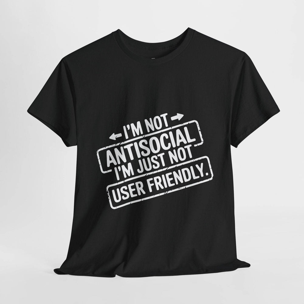 Introvert Graphic Tee - Antisocial User Friendly Shirt - Gutsy Garb