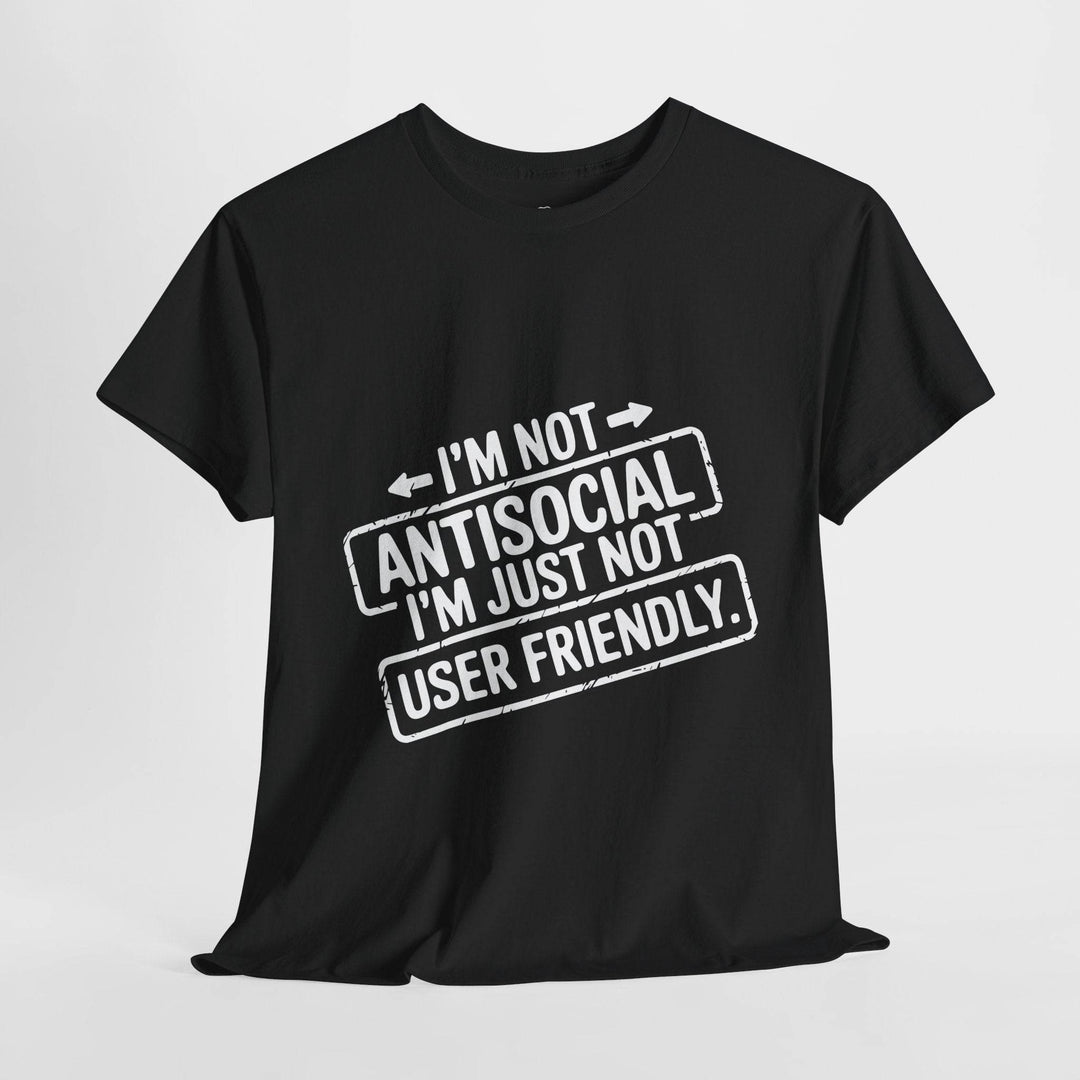 Introvert Graphic Tee - Antisocial User Friendly Shirt - Gutsy Garb