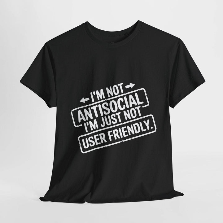 Introvert Graphic Tee - Antisocial User Friendly Shirt - Gutsy Garb