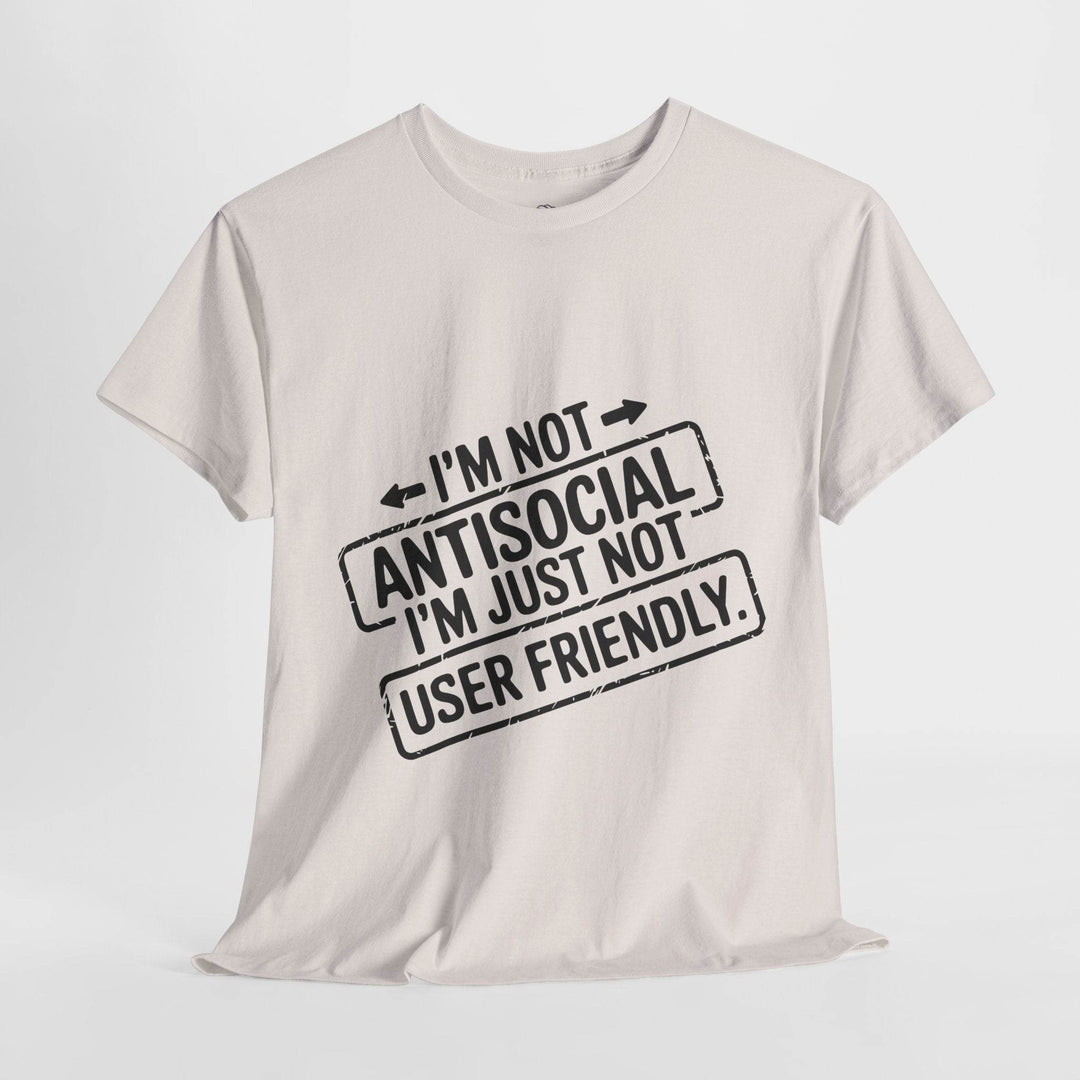 Introvert Graphic Tee - Antisocial User Friendly Shirt - Gutsy Garb