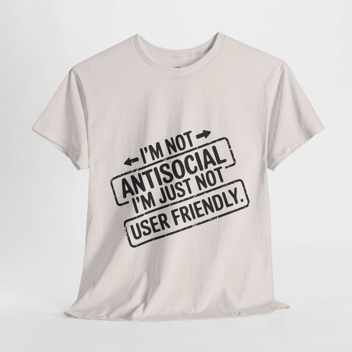 Introvert Graphic Tee - Antisocial User Friendly Shirt - Gutsy Garb