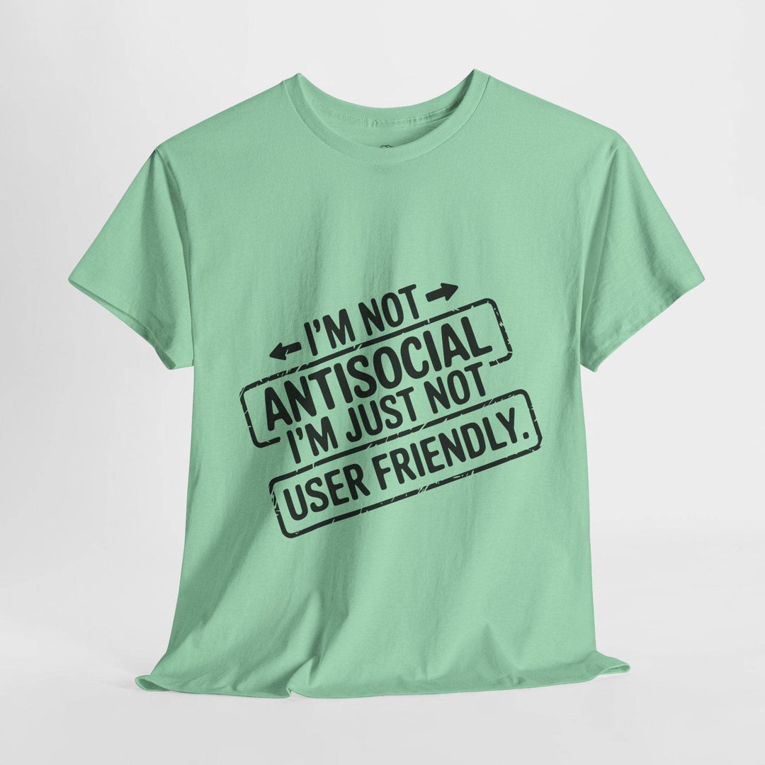 Introvert Graphic Tee - Antisocial User Friendly Shirt - Gutsy Garb