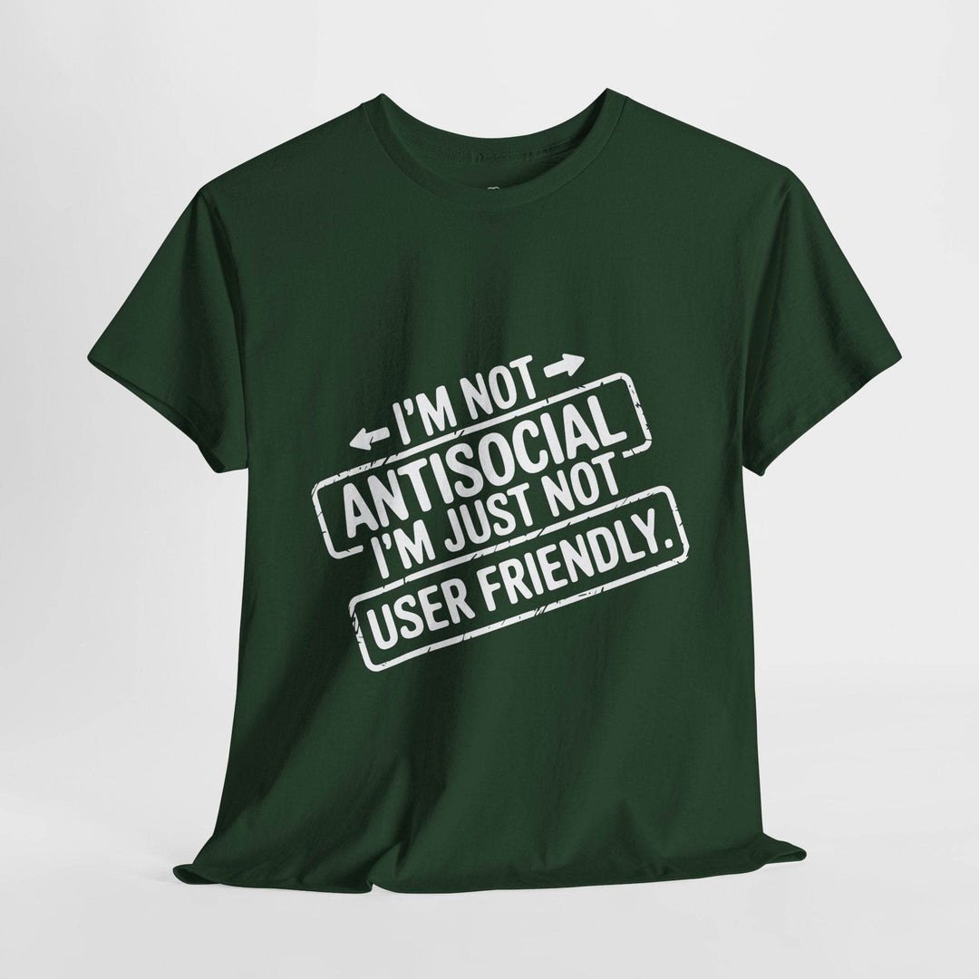 Introvert Graphic Tee - Antisocial User Friendly Shirt - Gutsy Garb