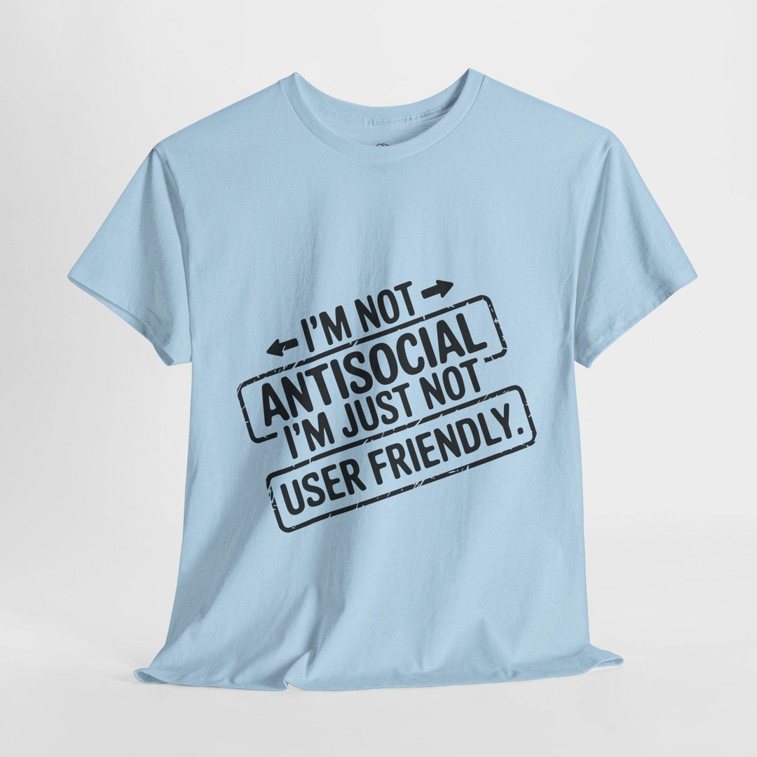Introvert Graphic Tee - Antisocial User Friendly Shirt - Gutsy Garb