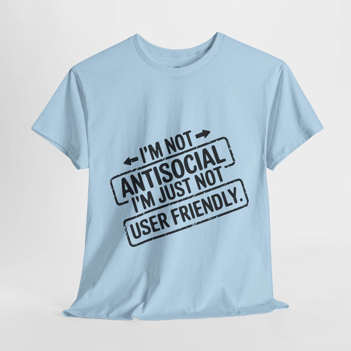 Introvert Graphic Tee - Antisocial User Friendly Shirt - Gutsy Garb