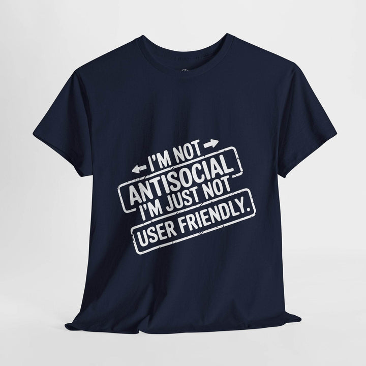 Introvert Graphic Tee - Antisocial User Friendly Shirt - Gutsy Garb