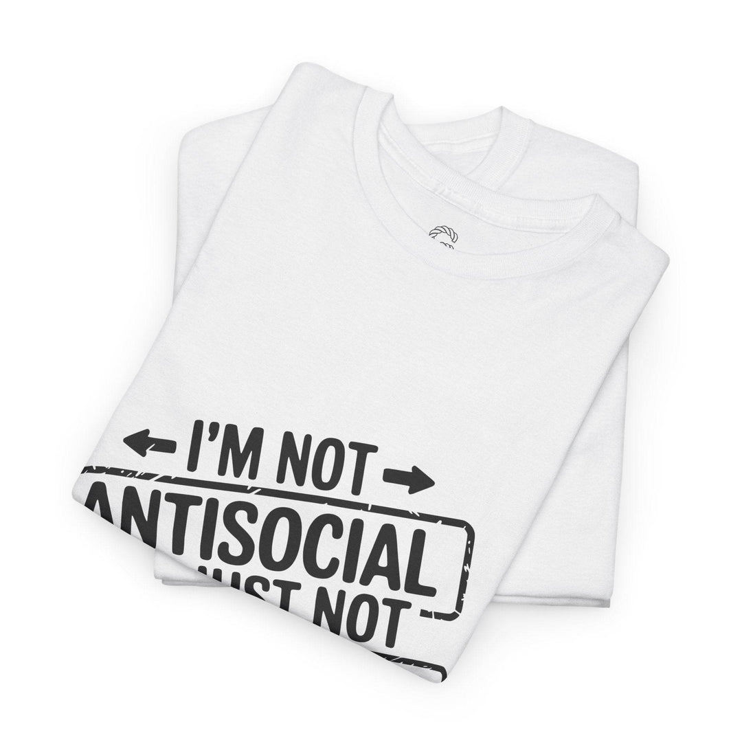 Introvert Graphic Tee - Antisocial User Friendly Shirt - Gutsy Garb