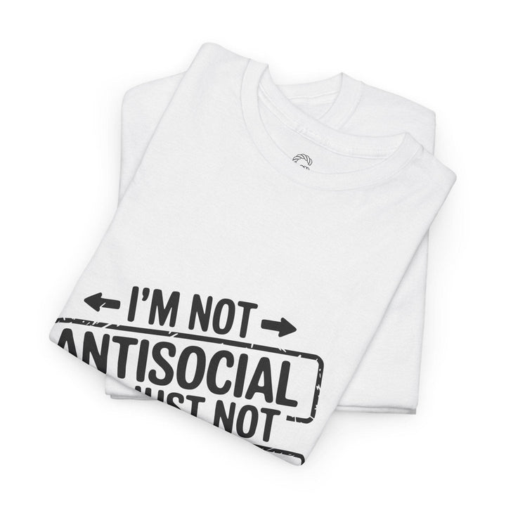 Introvert Graphic Tee - Antisocial User Friendly Shirt - Gutsy Garb