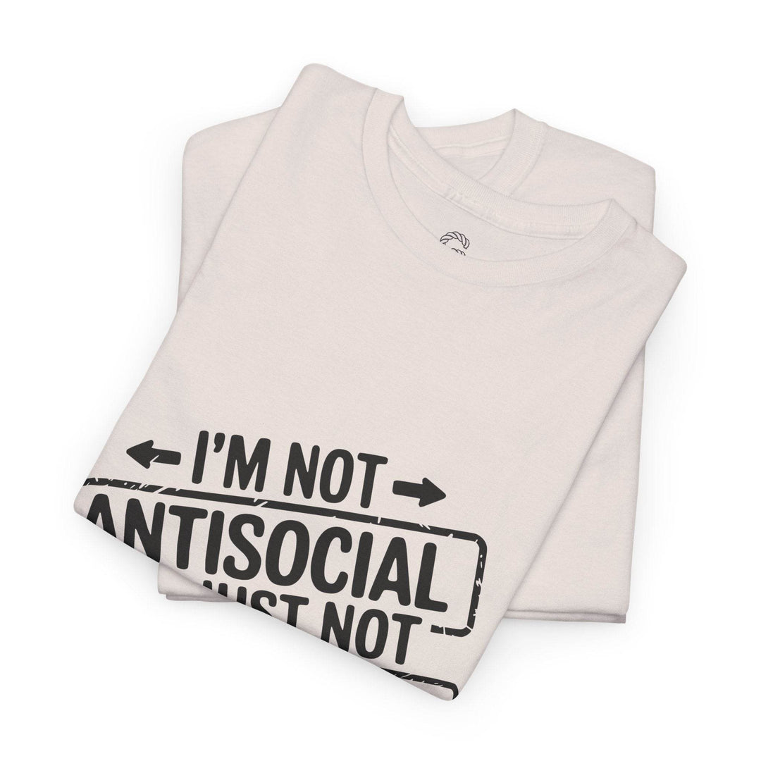 Introvert Graphic Tee - Antisocial User Friendly Shirt - Gutsy Garb