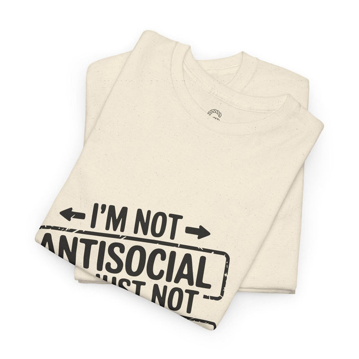 Introvert Graphic Tee - Antisocial User Friendly Shirt - Gutsy Garb