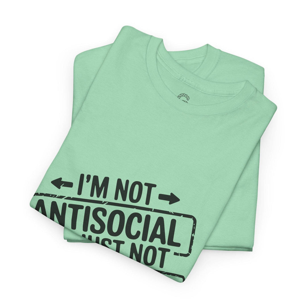 Introvert Graphic Tee - Antisocial User Friendly Shirt - Gutsy Garb