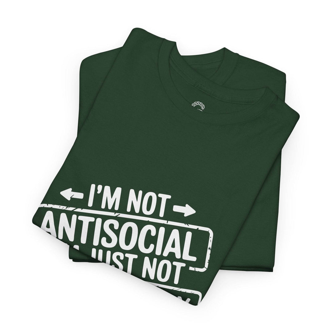 Introvert Graphic Tee - Antisocial User Friendly Shirt - Gutsy Garb