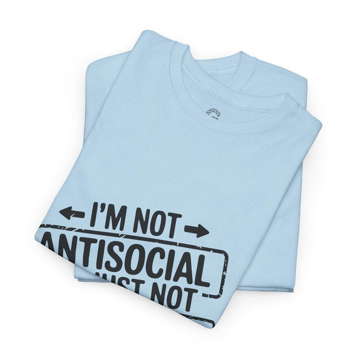 Introvert Graphic Tee - Antisocial User Friendly Shirt - Gutsy Garb