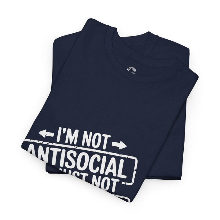 Introvert Graphic Tee - Antisocial User Friendly Shirt - Gutsy Garb