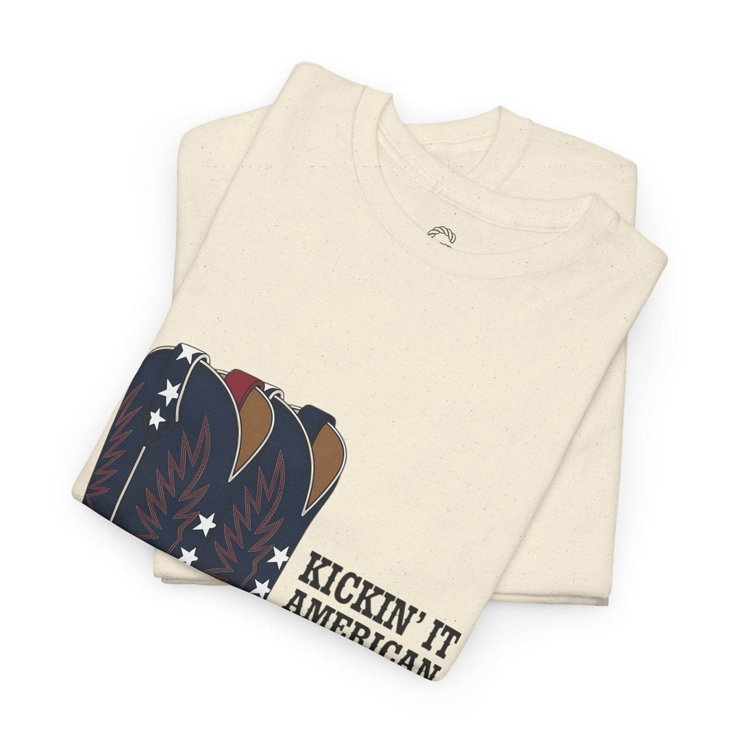 Patriotic Cowboy Shirt - Bold American Style Tee - Gutsy Garb