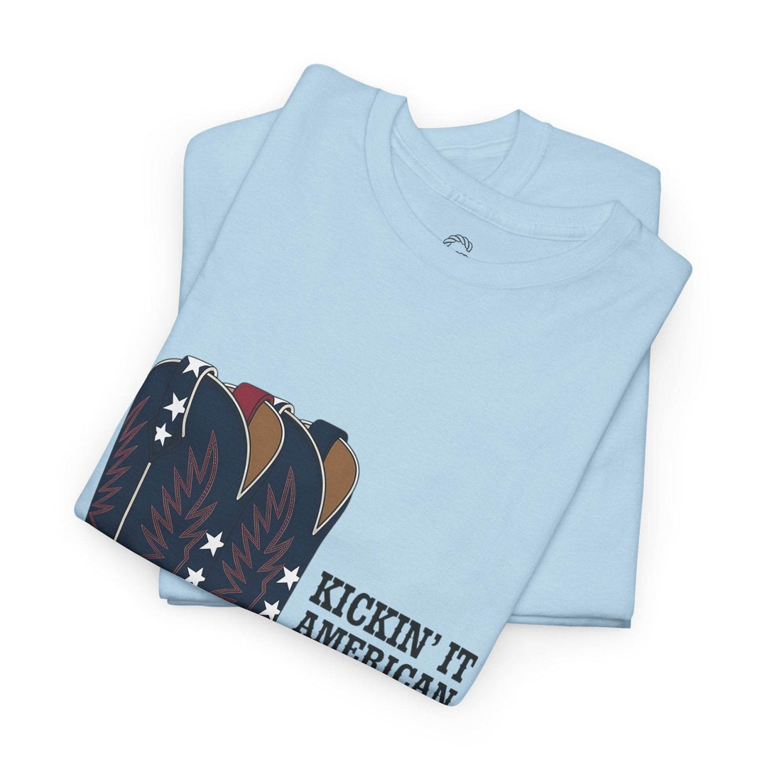 Patriotic Cowboy Shirt - Bold American Style Tee - Gutsy Garb