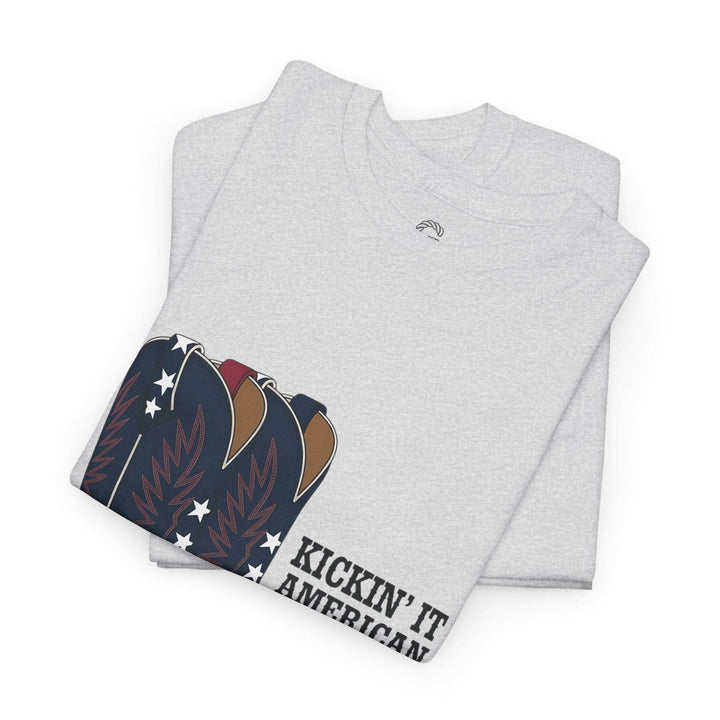 Patriotic Cowboy Shirt - Bold American Style Tee - Gutsy Garb