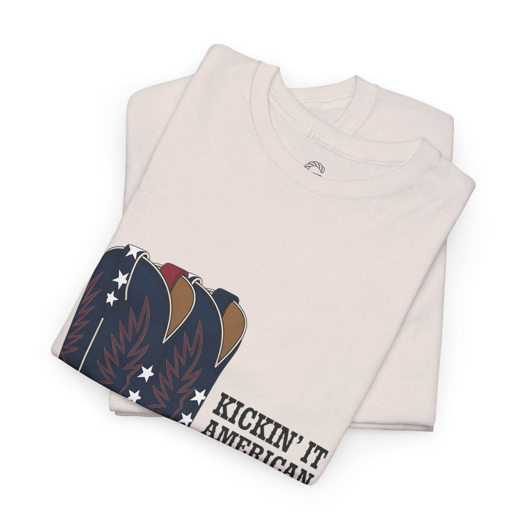 Patriotic Cowboy Shirt - Bold American Style Tee - Gutsy Garb