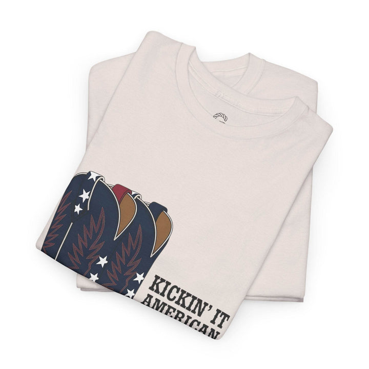 Patriotic Cowboy Shirt - Bold American Style Tee - Gutsy Garb