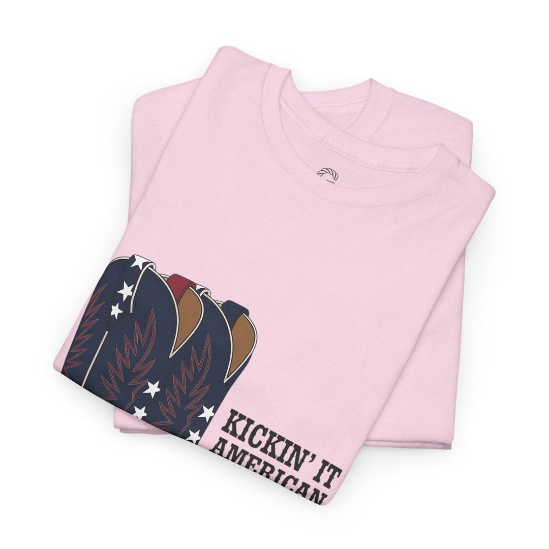 Patriotic Cowboy Shirt - Bold American Style Tee - Gutsy Garb