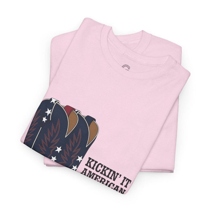 Patriotic Cowboy Shirt - Bold American Style Tee - Gutsy Garb