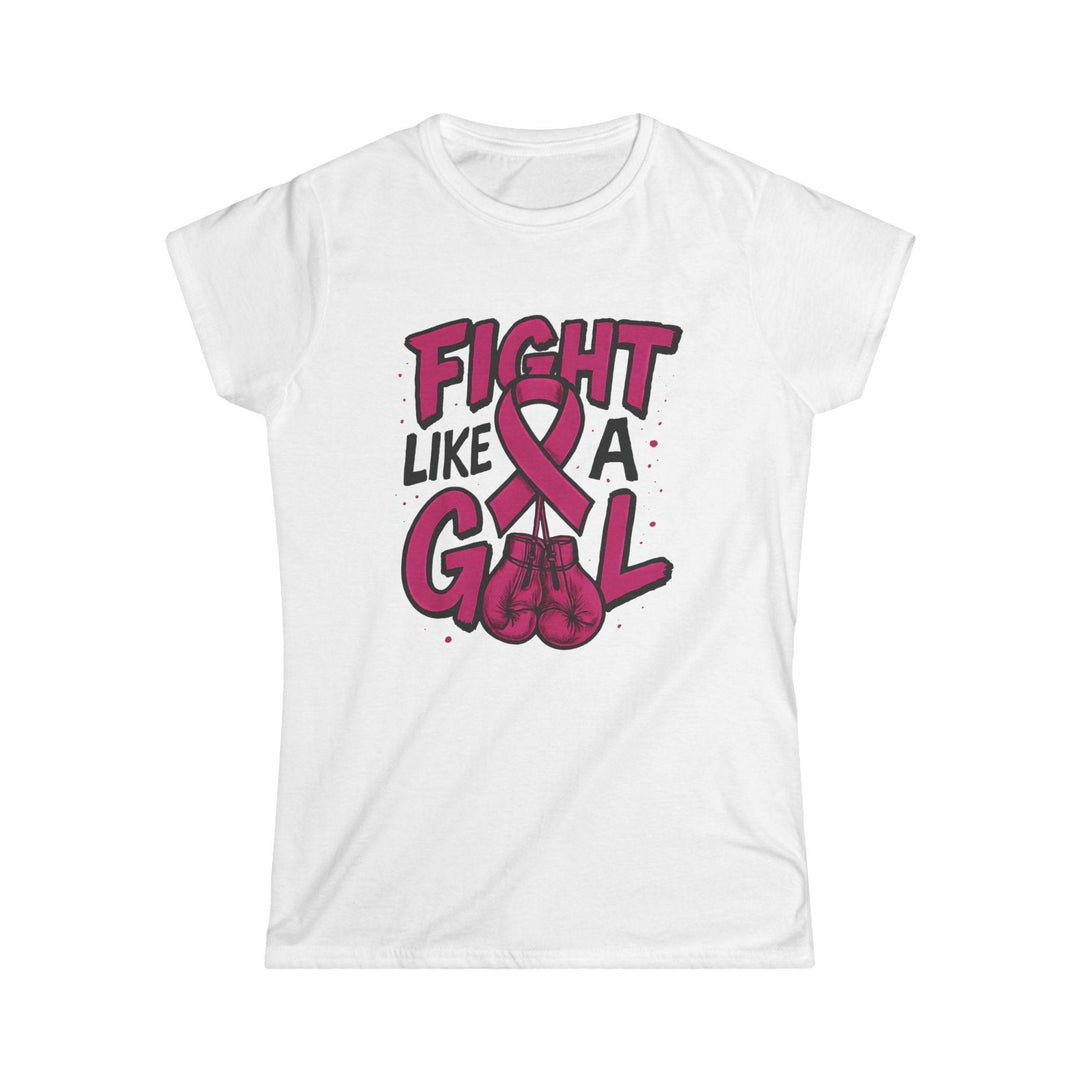 Women's Cancer Awareness Tee - Fight Like a Girl - Gutsy Garb