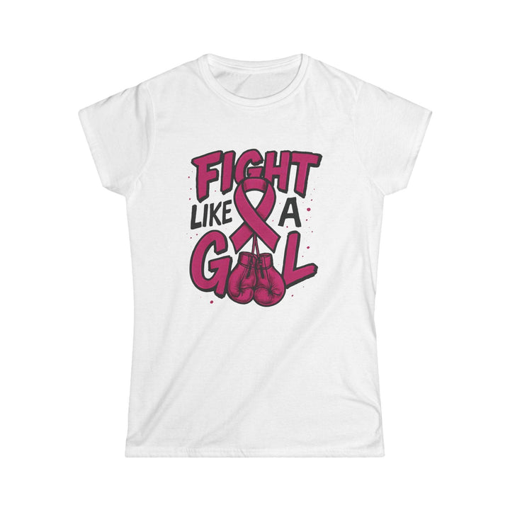 Women's Cancer Awareness Tee - Fight Like a Girl - Gutsy Garb