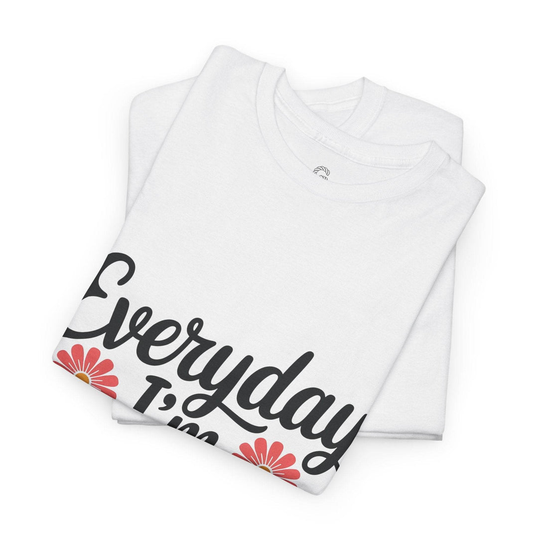 Everyday I'm Motherin Shirt with Floral Design - Gutsy Garb