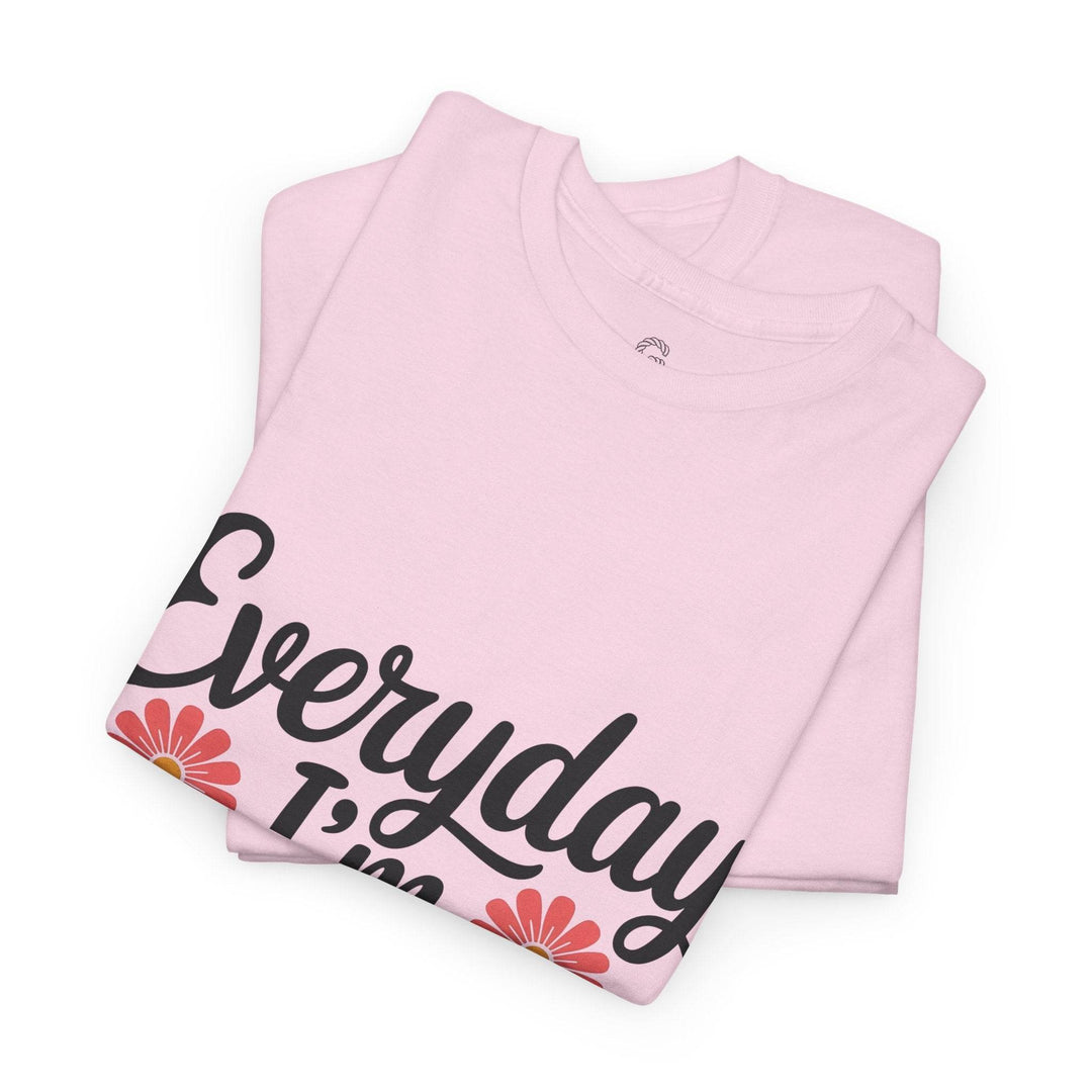 Everyday I'm Motherin Shirt with Floral Design - Gutsy Garb