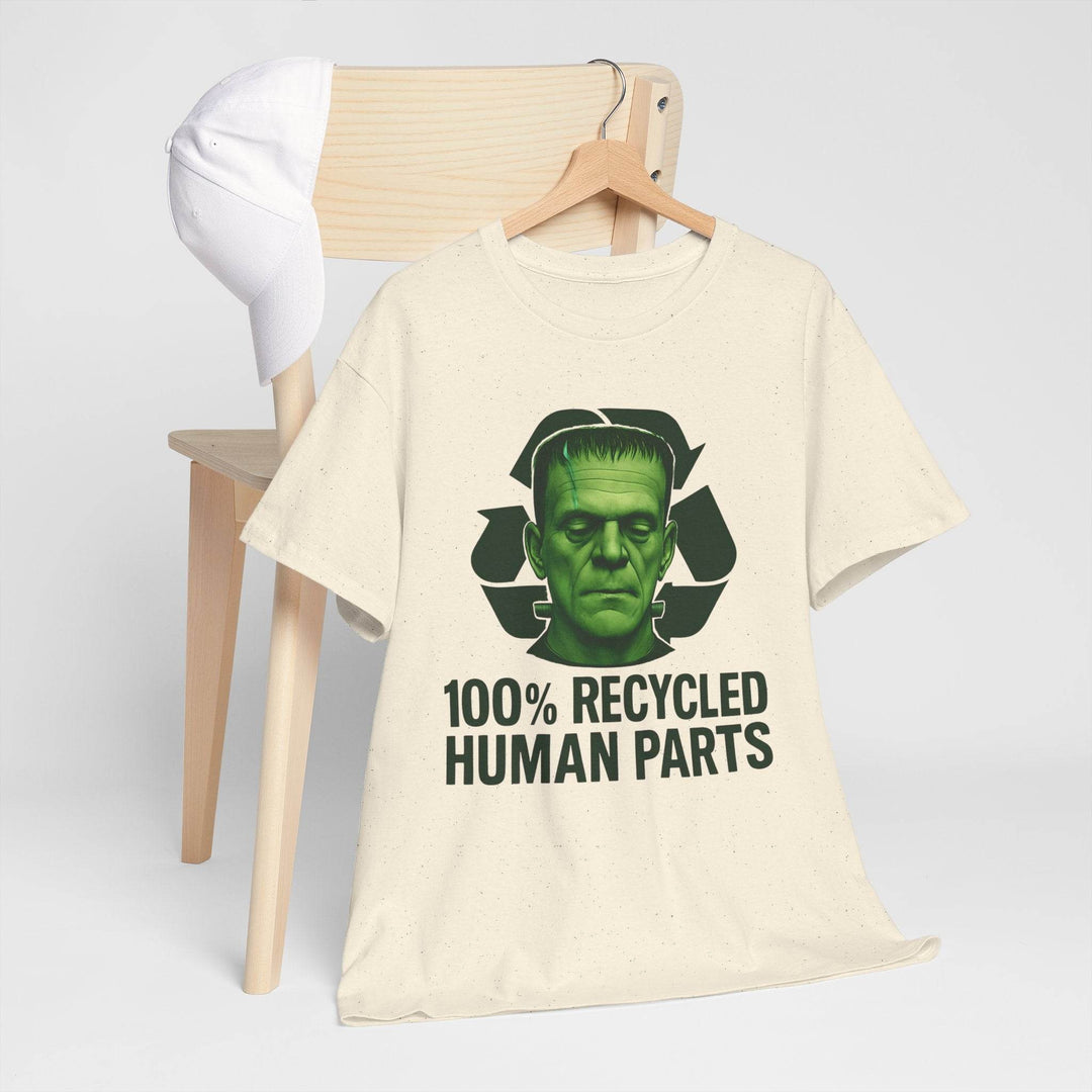 Vintage Horror Recycled Tee with Frankenstein Design - Gutsy Garb