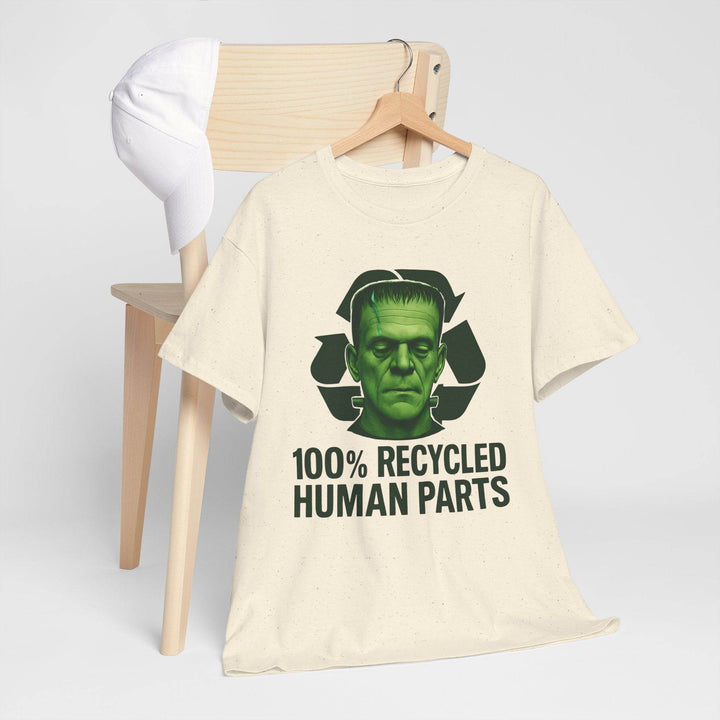 Vintage Horror Recycled Tee with Frankenstein Design - Gutsy Garb