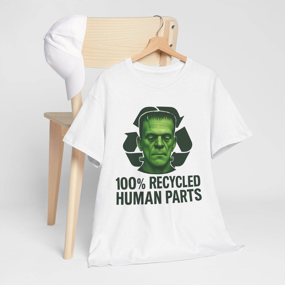 Vintage Horror Recycled Tee with Frankenstein Design - Gutsy Garb