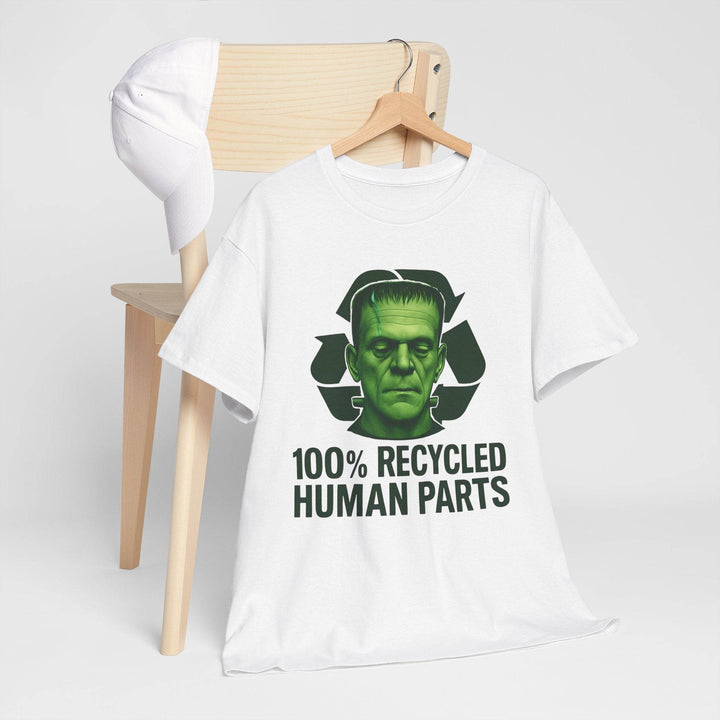 Vintage Horror Recycled Tee with Frankenstein Design - Gutsy Garb